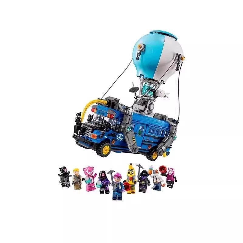 Free Express Shipping :New 77073 Fortnite Battle Bus Brand New And Sealed Building Block Toy Set