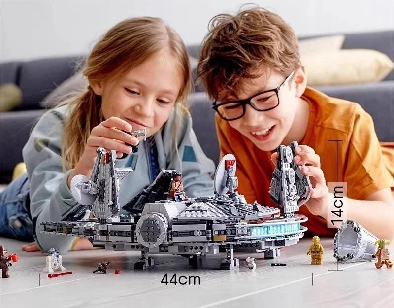 For LEGO New 75192 Star Wars Millennium Falcon 7541 PCS - Building Set for Adults