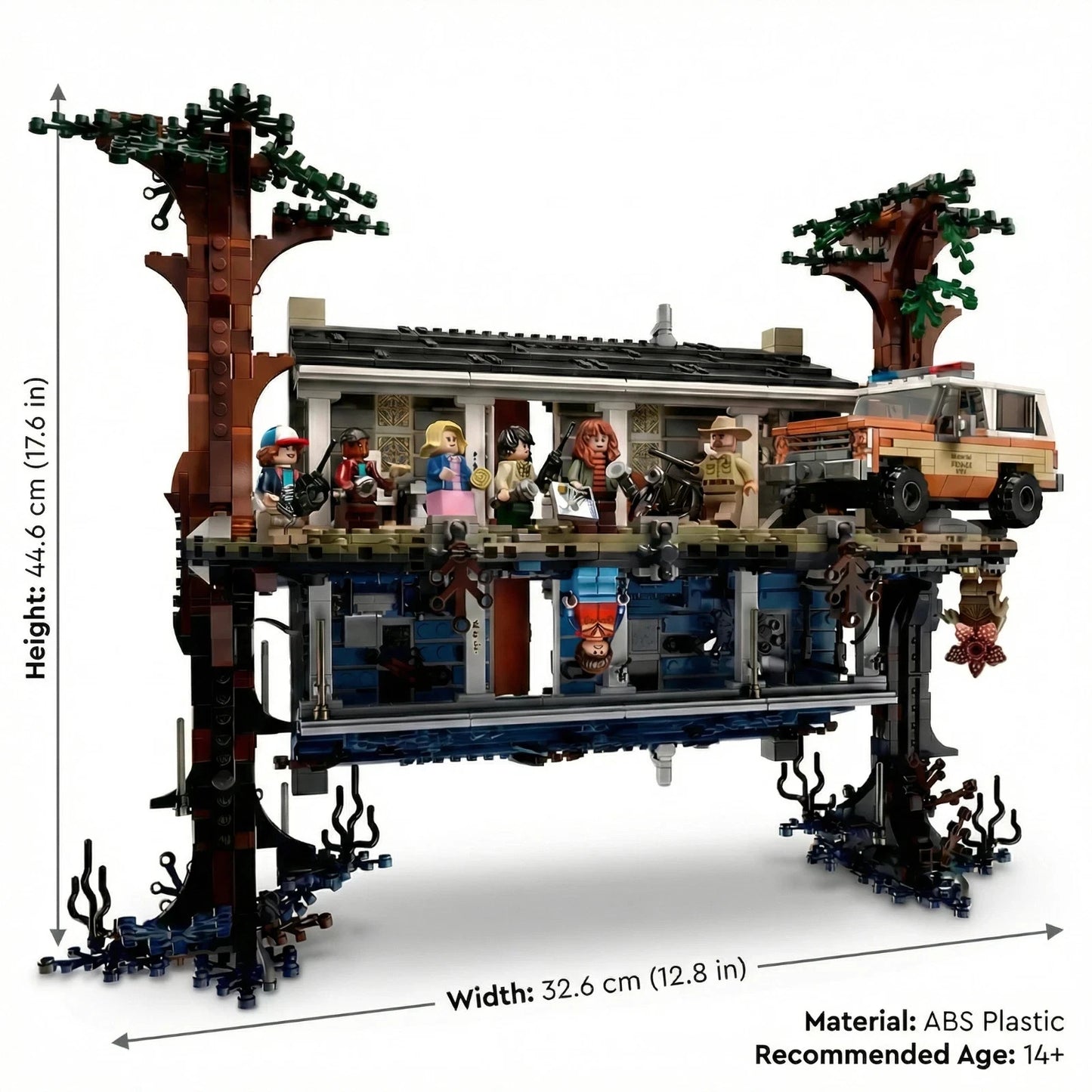 For LEGO NEW 75810 Stranger Things The Upside Down 2287 PCS Action Adventure Building Set
