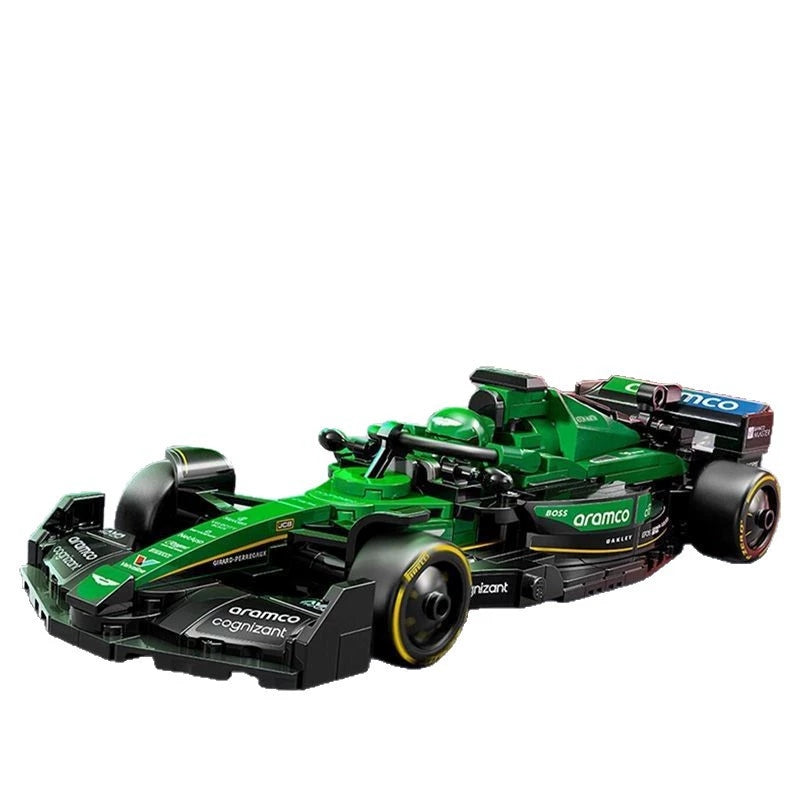 Speed Vltimate Formula1 Collection's Pack Ferrari-Renault-Mercedes-AMG Racing Set (10-piece) Building Block Toy
