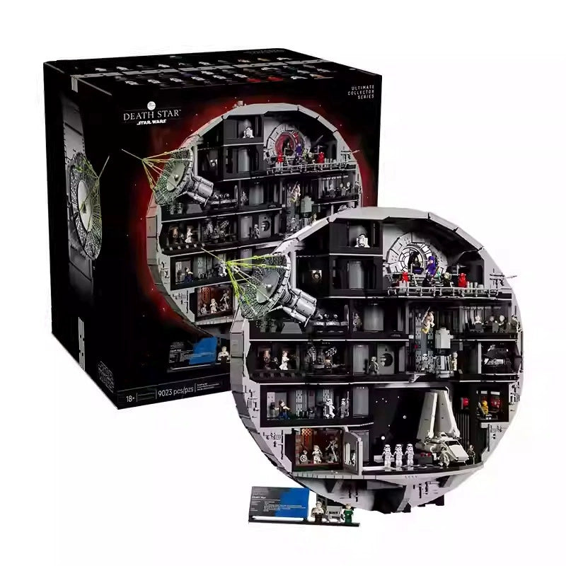 Free Express Shipping :NEW 75419 Star Wars Death Star 9023pcs VLTIMATE COLLECTOR SERIES Building Block Toy Set