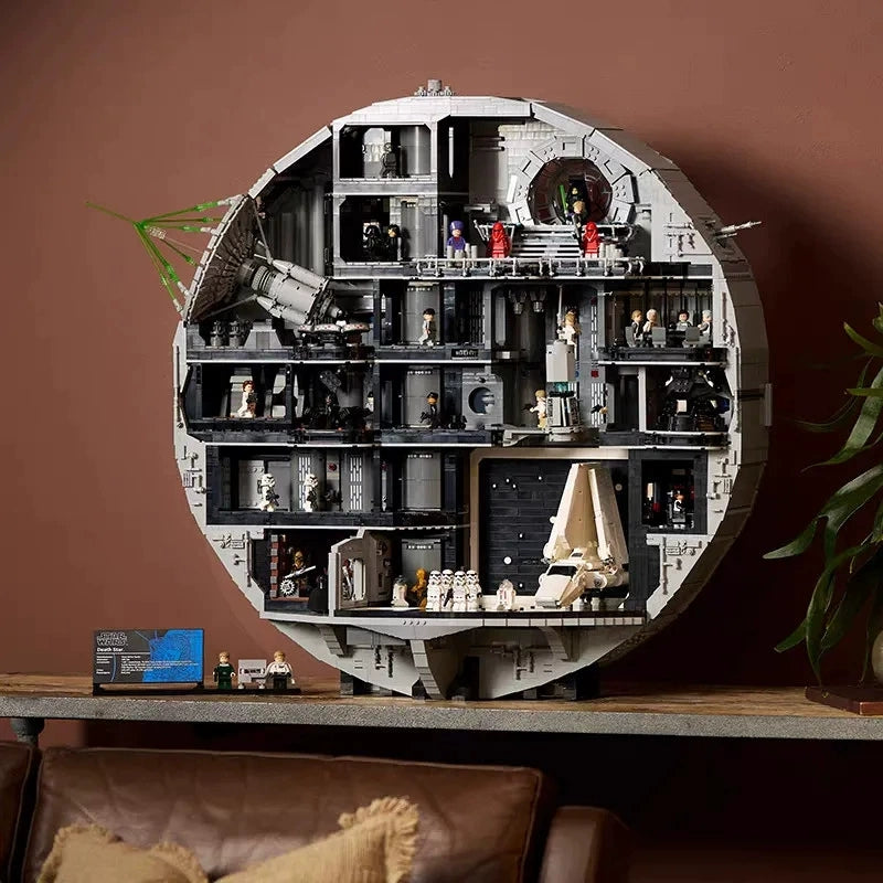 Free Express Shipping :NEW 75419 Star Wars Death Star 9023pcs VLTIMATE COLLECTOR SERIES Building Block Toy Set