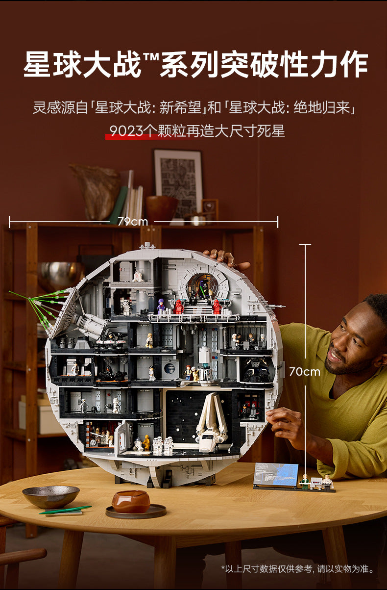 Free Express Shipping :NEW 75419 Star Wars Death Star 9023pcs VLTIMATE COLLECTOR SERIES Building Block Toy Set