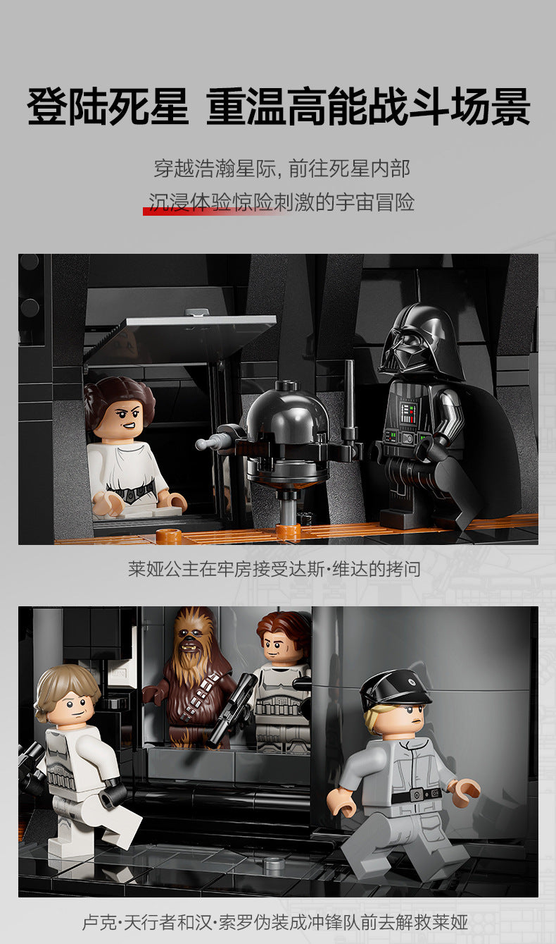 Free Express Shipping :NEW 75419 Star Wars Death Star 9023pcs VLTIMATE COLLECTOR SERIES Building Block Toy Set