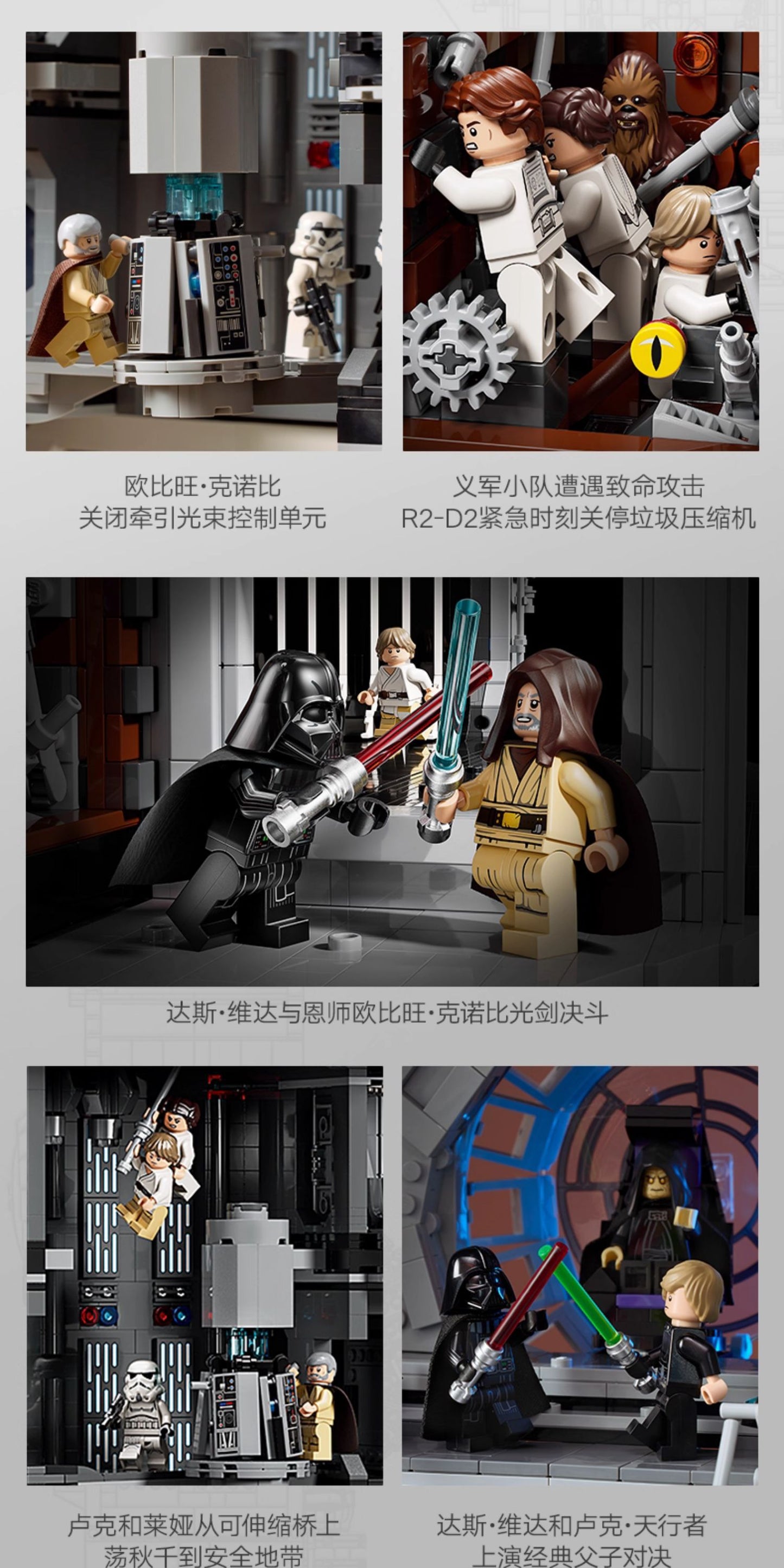 Free Express Shipping :NEW 75419 Star Wars Death Star 9023pcs VLTIMATE COLLECTOR SERIES Building Block Toy Set