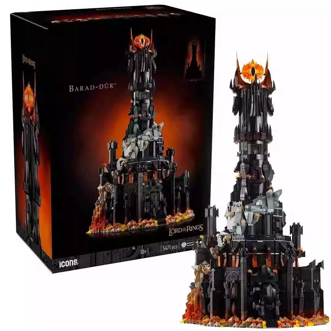 Free Express Shipping :NEW 10333 ICONS Lord of the Rings Barad-Dur Limited Edition Bricks Building Block Toy Set