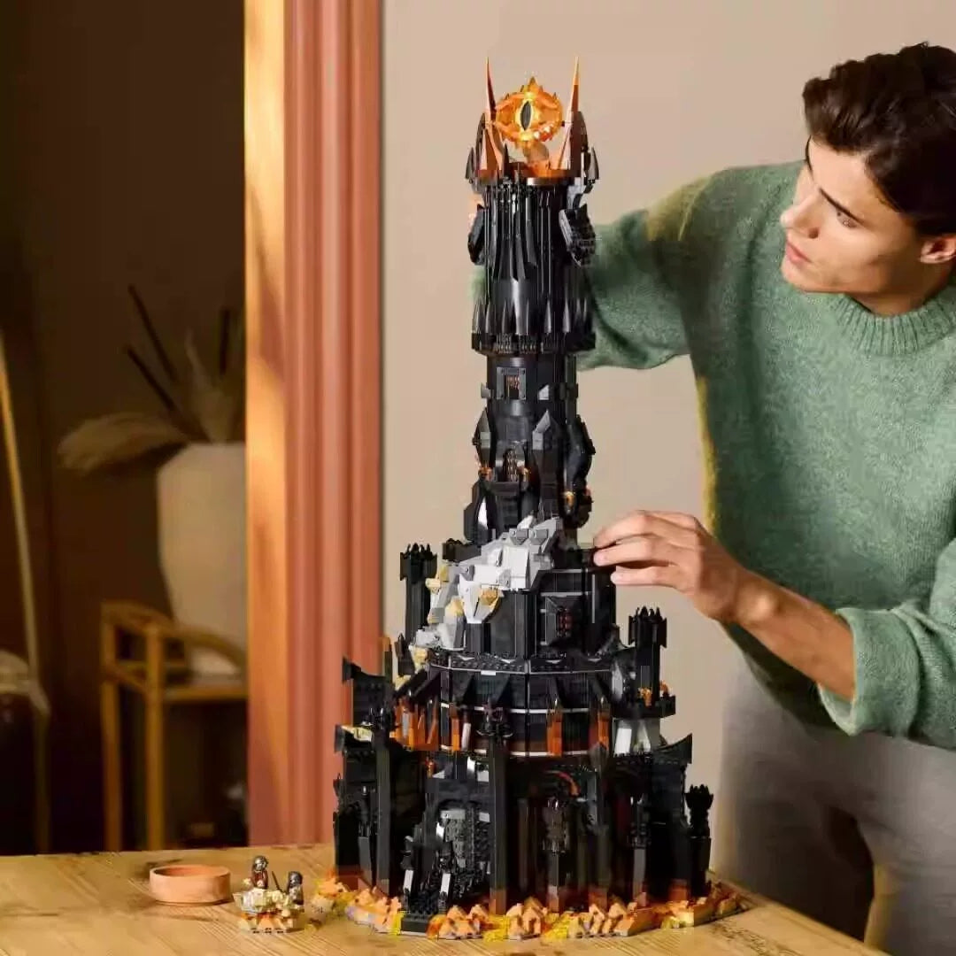 Free Express Shipping :NEW 10333 ICONS Lord of the Rings Barad-Dur Limited Edition Bricks Building Block Toy Set