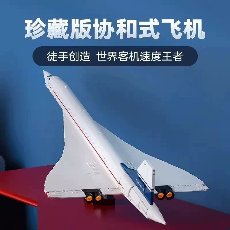Free Express Shipping :10318 Icons Concorde BRAND NEW SEALED Planes Building Block Toy Set