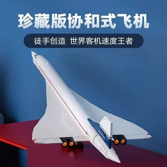 Free Express Shipping :10318 Icons Concorde BRAND NEW SEALED Planes Building Block Toy Set