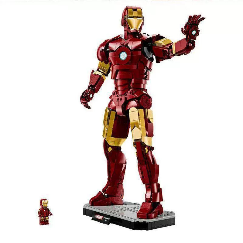 Free Express Shipping :New 76344 Marvel Iron Man Mark 3 Collectors' Edition Figure Building Block Toy Set