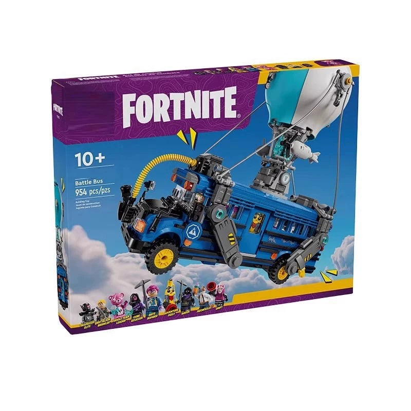 Free Express Shipping :New 77073 Fortnite Battle Bus Brand New And Sealed Building Block Toy Set