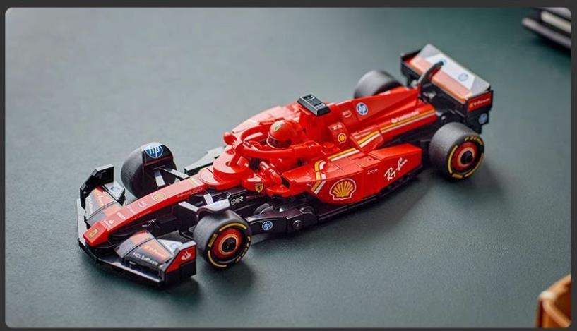 Speed Vltimate Formula1 Collection's Pack Ferrari-Renault-Mercedes-AMG Racing Set (10-piece) Building Block Toy
