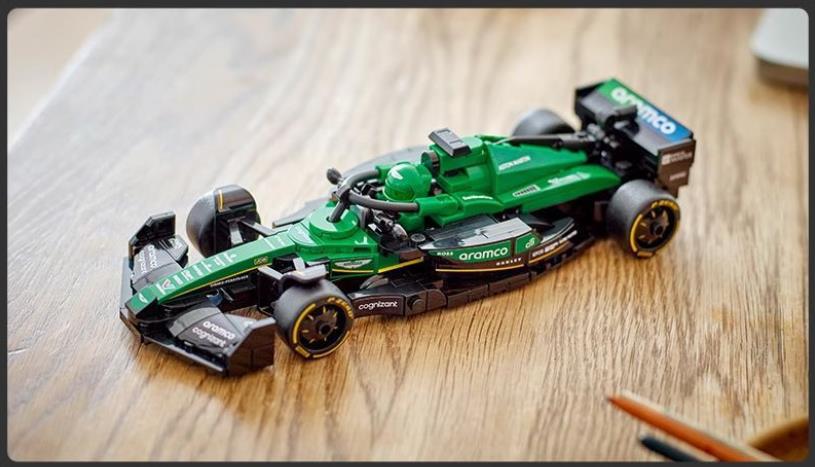 Speed Vltimate Formula1 Collection's Pack Ferrari-Renault-Mercedes-AMG Racing Set (10-piece) Building Block Toy