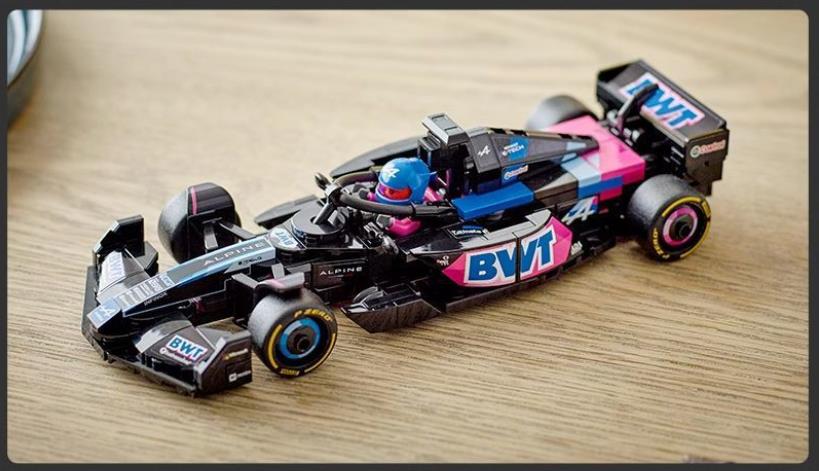 Speed Vltimate Formula1 Collection's Pack Ferrari-Renault-Mercedes-AMG Racing Set (10-piece) Building Block Toy