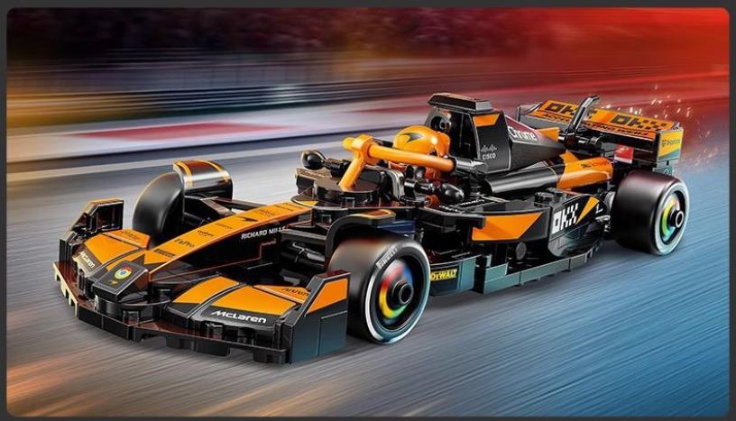 Speed Vltimate Formula1 Collection's Pack Ferrari-Renault-Mercedes-AMG Racing Set (10-piece) Building Block Toy