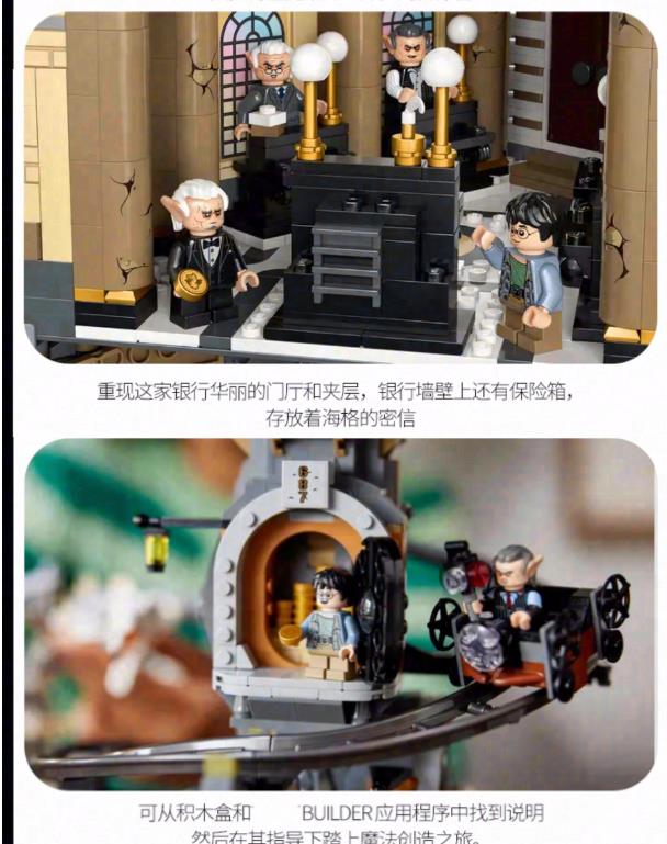 Free Express Shipping :New 76417 Harry Potter Gringotts Wizarding Bank - Collectors' Edition Building Block Toy Set