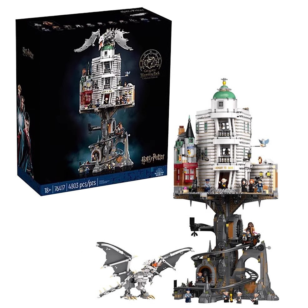 Free Express Shipping :New 76417 Harry Potter Gringotts Wizarding Bank - Collectors' Edition Building Block Toy Set