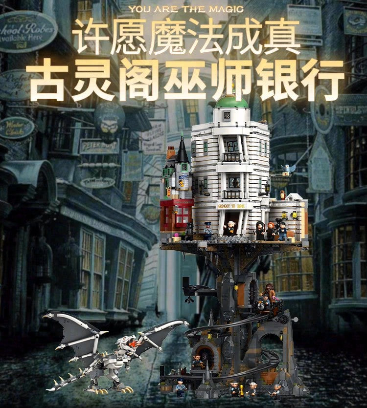 Free Express Shipping :New 76417 Harry Potter Gringotts Wizarding Bank - Collectors' Edition Building Block Toy Set