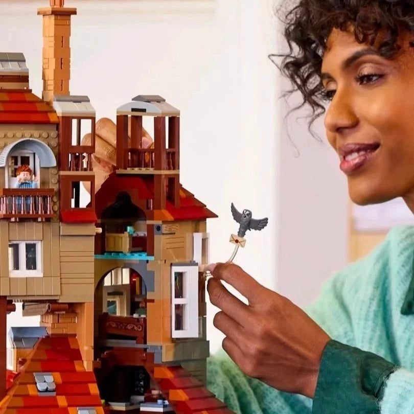 For LEGO New 76437 Harry Potter: The Burrow-Collectors' Edition Set 2405 PCS