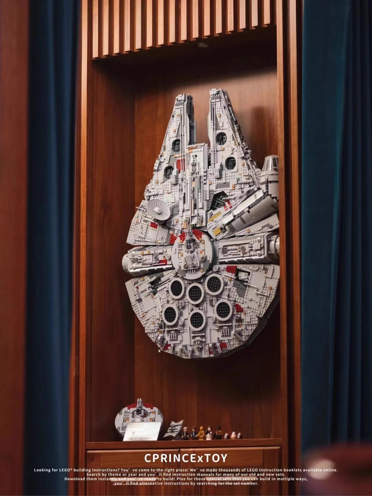 For LEGO New 75192 Star Wars Millennium Falcon 7541 PCS - Building Set for Adults