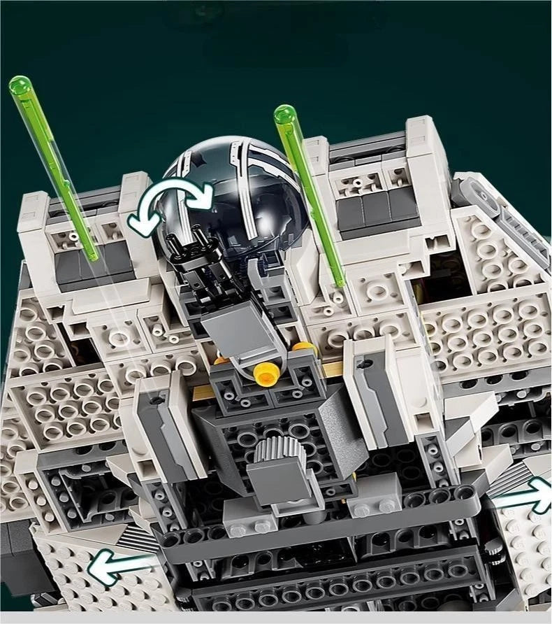 MOC / LEGO New 71500 Dreams Nightmare Shark Submarine 1413 PCS Building Toy Set