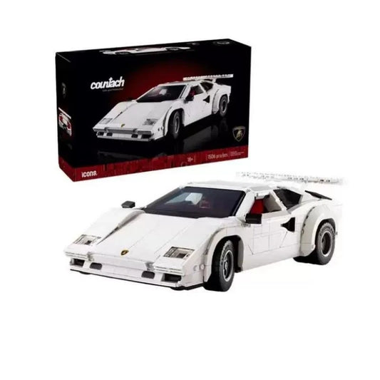 NEW 10337 Lamborghini Countach 5000 Quattrovalvole 1506PCS Building Toy Set