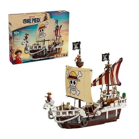 MOC / LEGO New 75639 One Piece - The Going Merry Pirate Ship 1376 PCS Building Toy Set