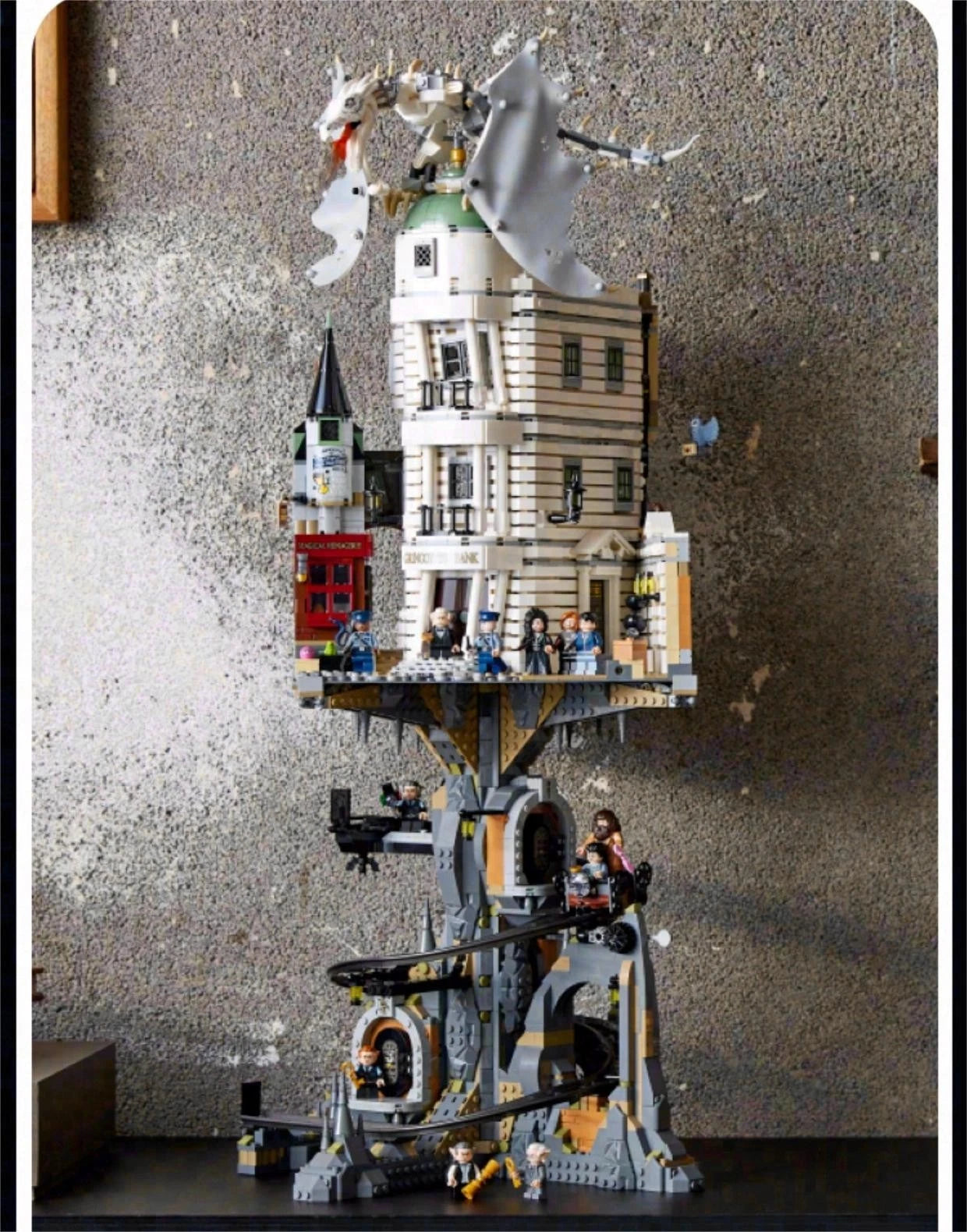 For LEGO New 76417 Harry Potter Gringotts Wizarding Bank Collectors Edition 4803 PCS