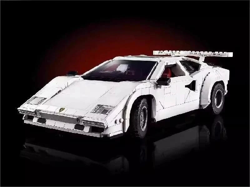 NEW 10337 Lamborghini Countach 5000 Quattrovalvole 1506PCS Building Toy Set