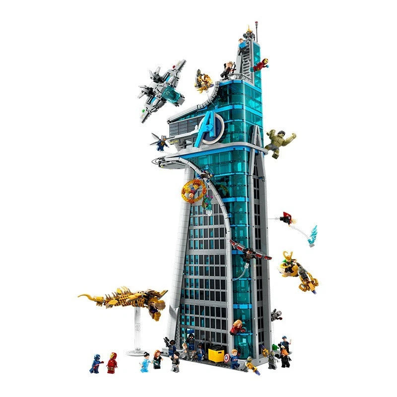 For LEGO NEW 76269 Avengers Tower 5201 PCS- Marvel Building Block Toy Gift Set