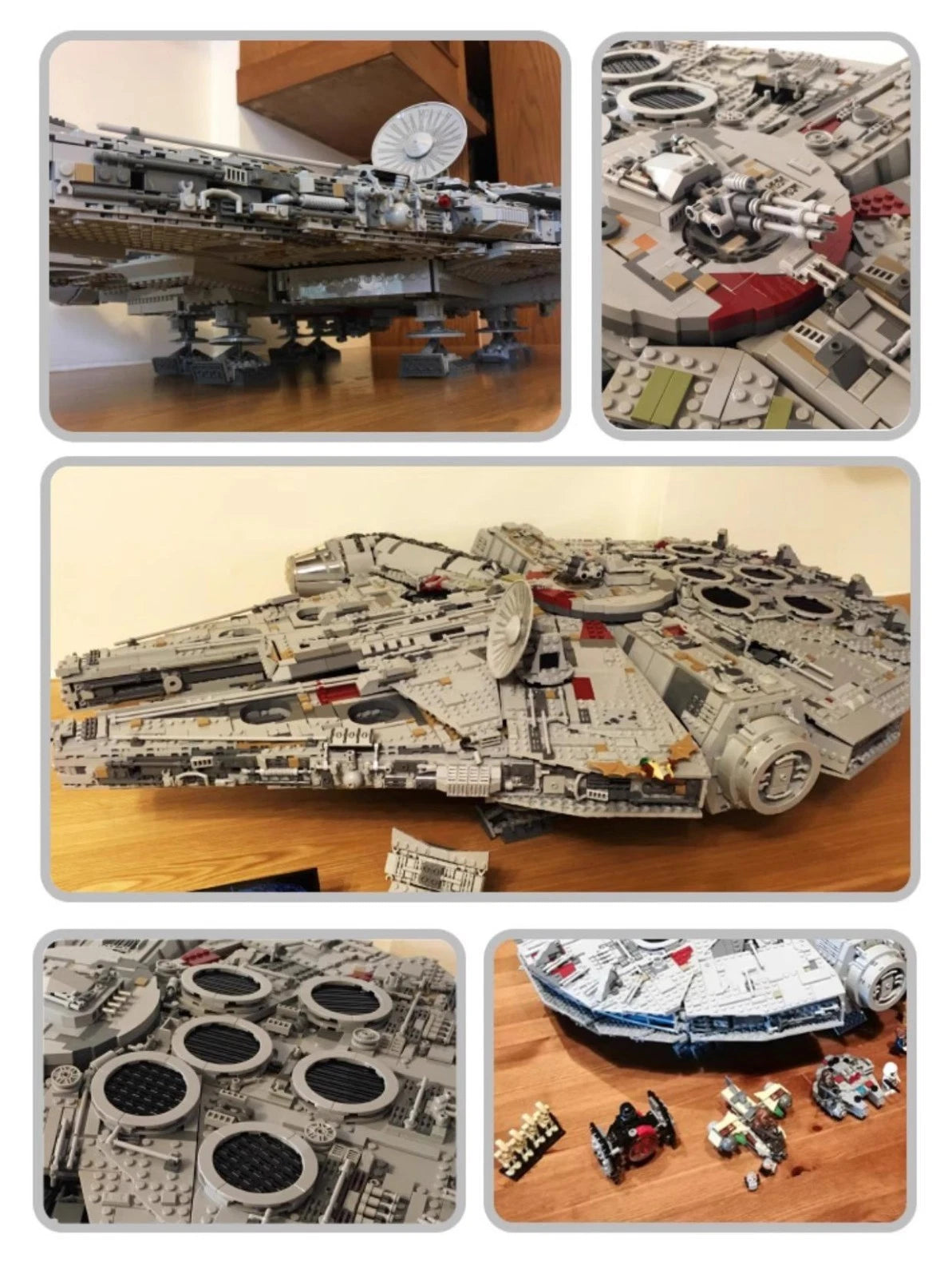 For LEGO New 75192 Star Wars Millennium Falcon 7541 PCS - Building Set for Adults