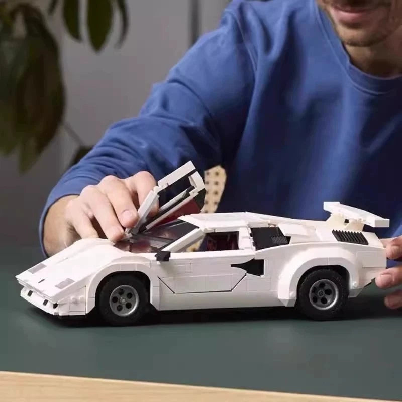NEW 10337 Lamborghini Countach 5000 Quattrovalvole 1506PCS Building Toy Set