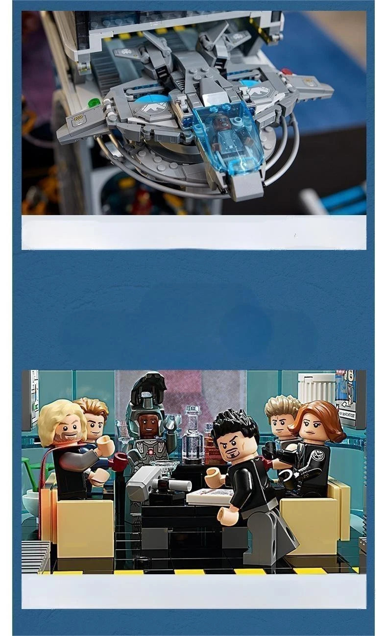 For LEGO NEW 76269 Avengers Tower 5201 PCS- Marvel Building Block Toy Gift Set