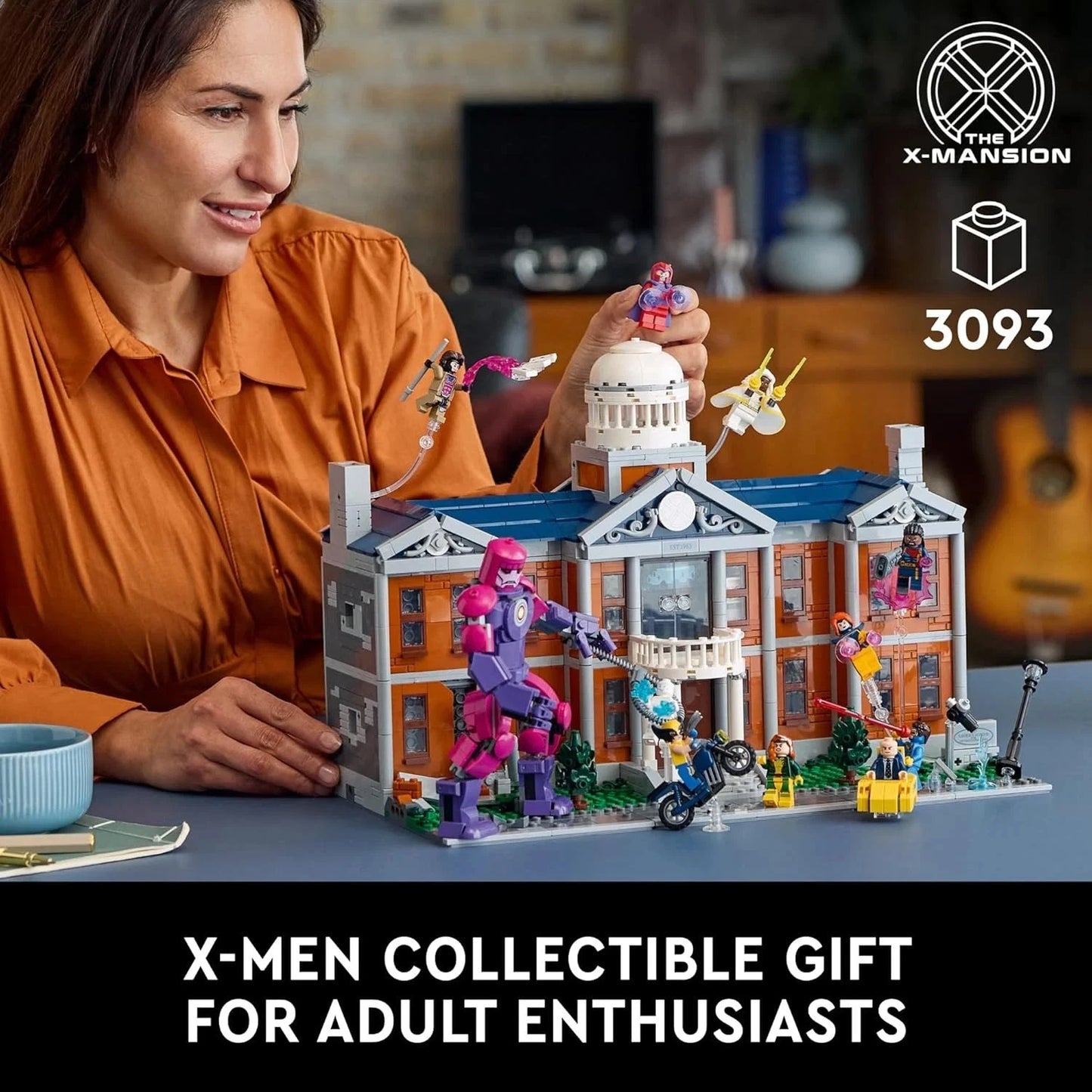 For LEGO NEW 76294 Marvel X-Men The X-Mansion Building Set for Adults 3093 PCS