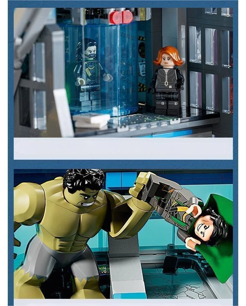 For LEGO NEW 76269 Avengers Tower 5201 PCS- Marvel Building Block Toy Gift Set