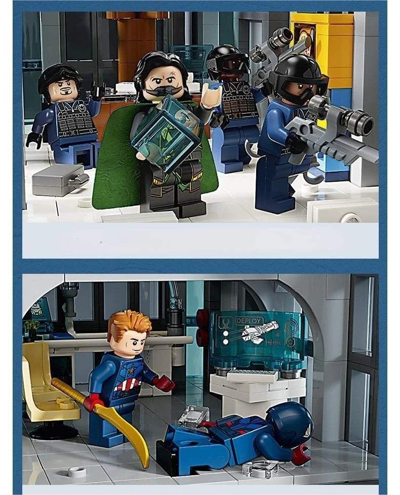 For LEGO NEW 76269 Avengers Tower 5201 PCS- Marvel Building Block Toy Gift Set