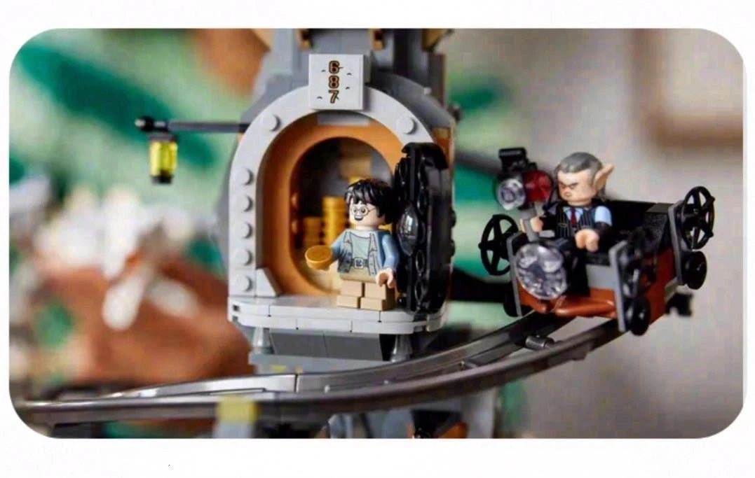 For LEGO New 76417 Harry Potter Gringotts Wizarding Bank Collectors Edition 4803 PCS
