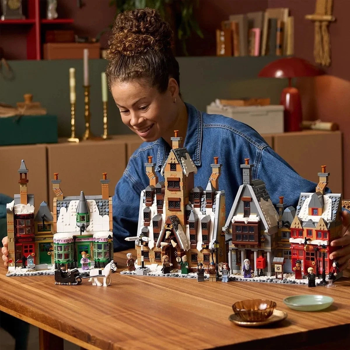 For LEGO NEW 76457 Harry Potter Hogsmeade Village - Collectors Edition Building Toy Set