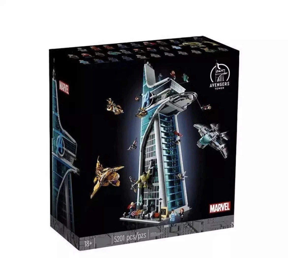 For LEGO NEW 76269 Avengers Tower 5201 PCS- Marvel Building Block Toy Gift Set