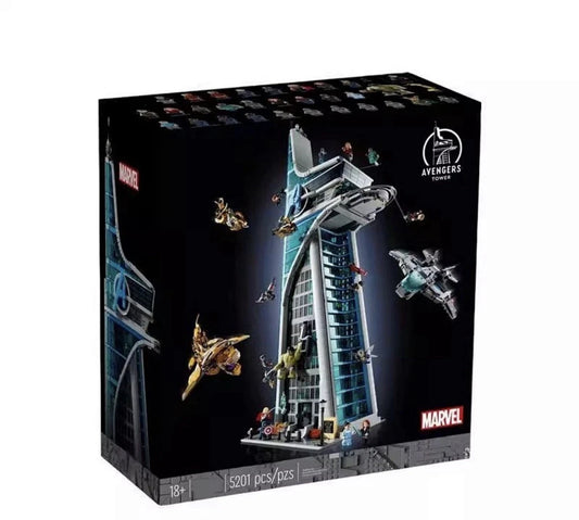 For LEGO NEW 76269 Avengers Tower 5201 PCS- Marvel Building Block Toy Gift Set