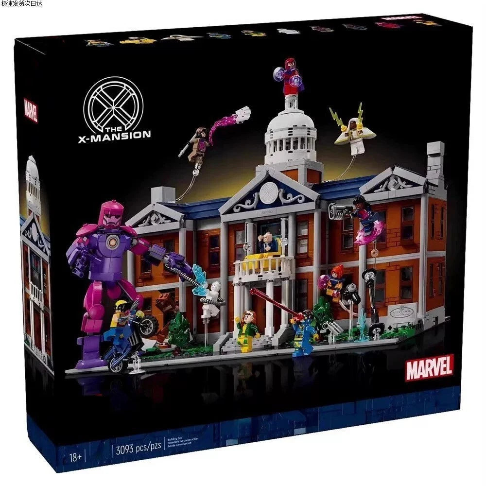 For LEGO NEW 76294 Marvel X-Men The X-Mansion Building Set for Adults 3093 PCS