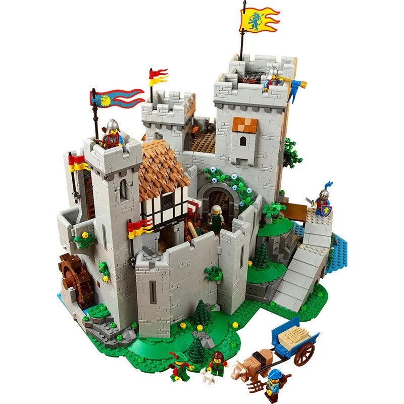 For LEGO NEW 10305 Lion Knight’s Castle 4514 PCS Medieval Fortress Complete Building Set