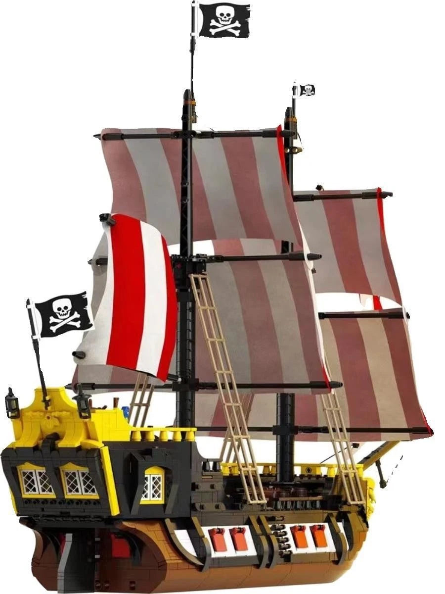 MOC / LEGO New 21322 Ideas: Pirates of Barracuda Bay 2545 PCS Building Toy Set