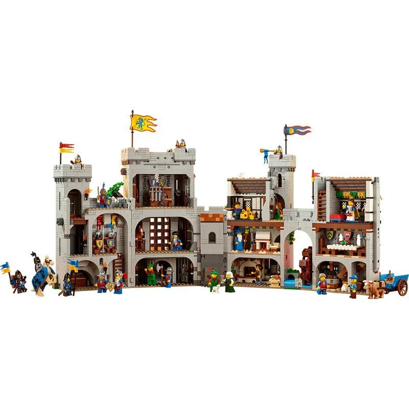 For LEGO NEW 10305 Lion Knight’s Castle 4514 PCS Medieval Fortress Complete Building Set