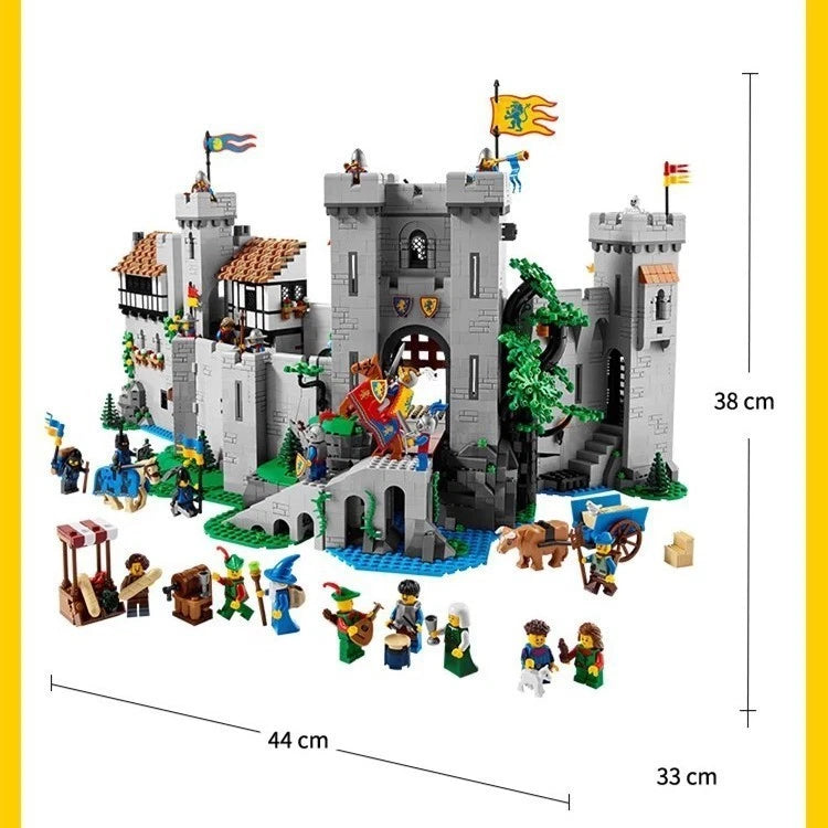 For LEGO NEW 10305 Lion Knight’s Castle 4514 PCS Medieval Fortress Complete Building Set