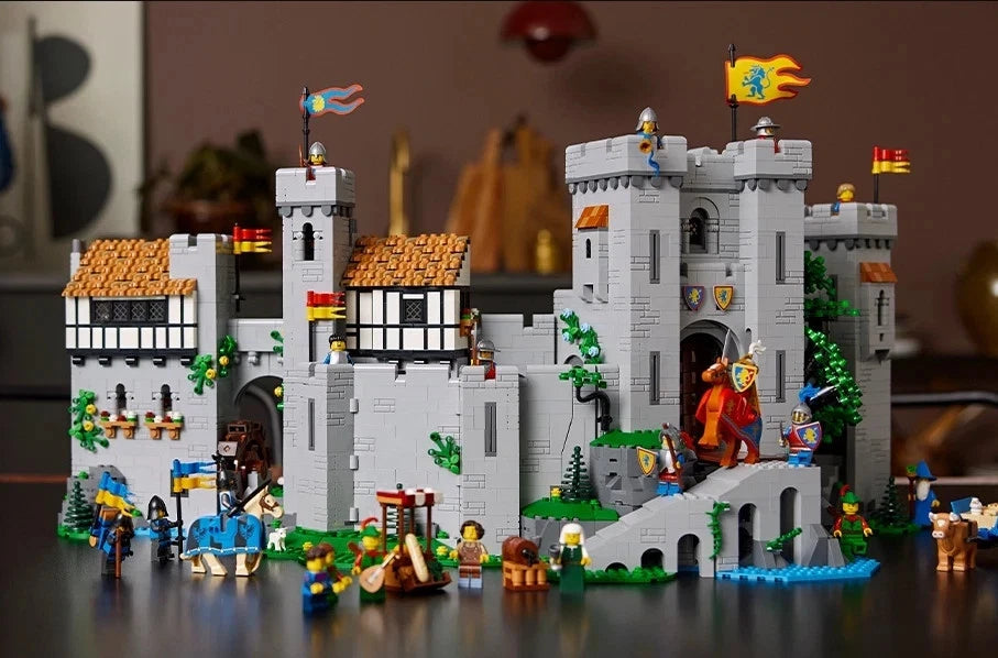 For LEGO NEW 10305 Lion Knight’s Castle 4514 PCS Medieval Fortress Complete Building Set