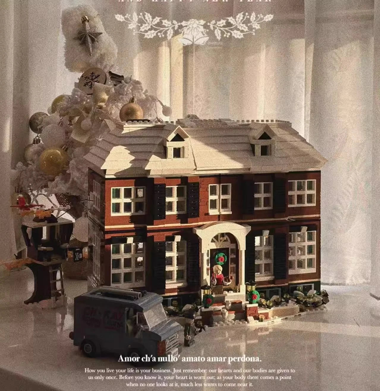 New 21330 Ideas Home Alone Complete Christmas House Set 3955 PCS
