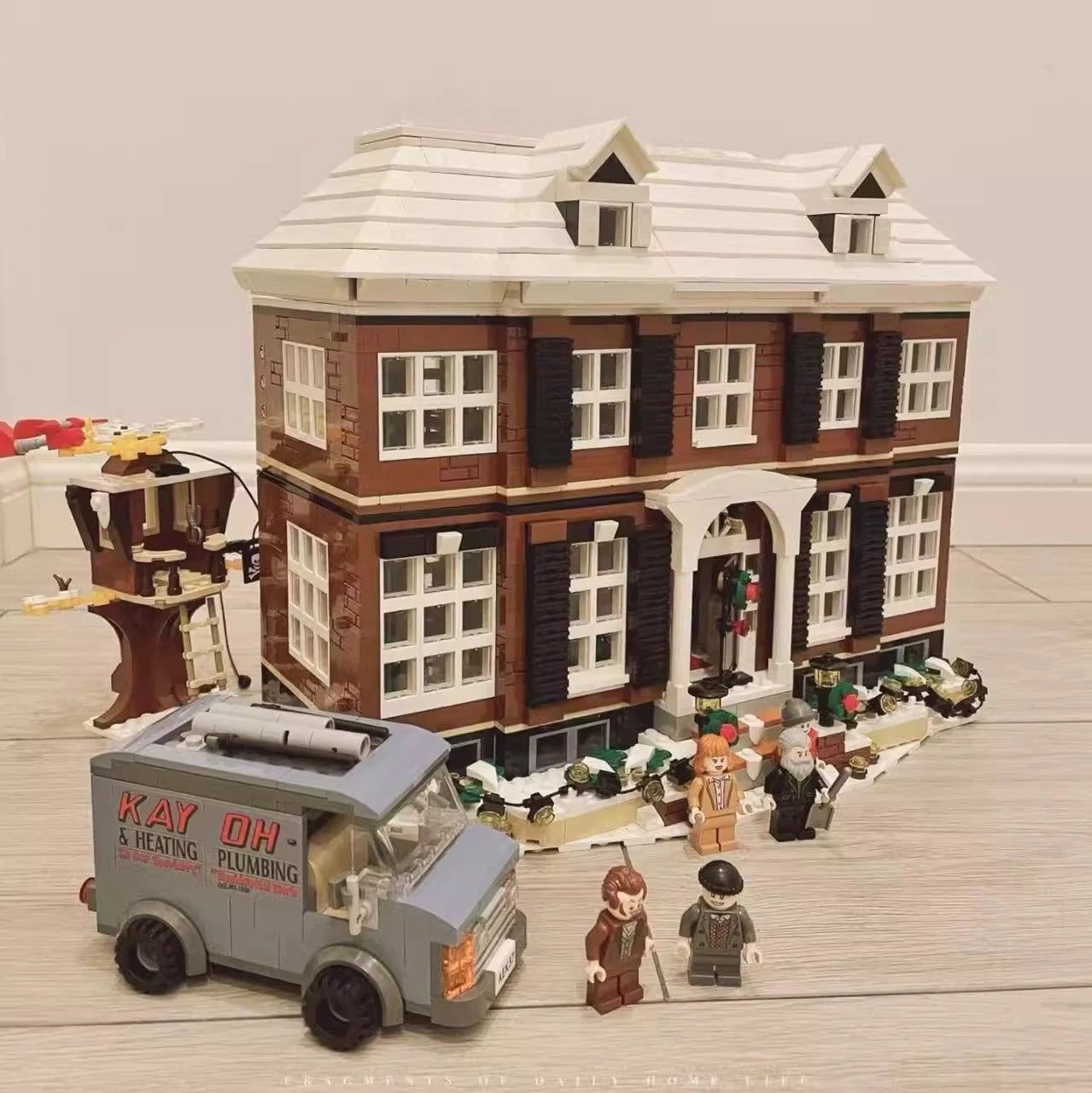New 21330 Ideas Home Alone Complete Christmas House Set 3955 PCS