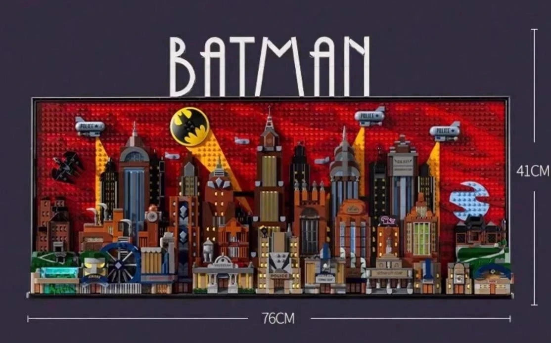 For LEGO NEW 76271 Batman: The Animated Series Gotham City - Building Blocks Toy Set