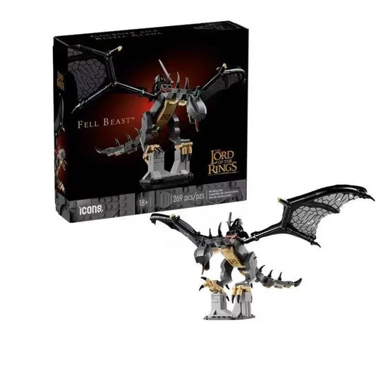 For LEGO NEW 40693 ICONS Lord of the Rings Fell Beast - Dragon - 269PCS